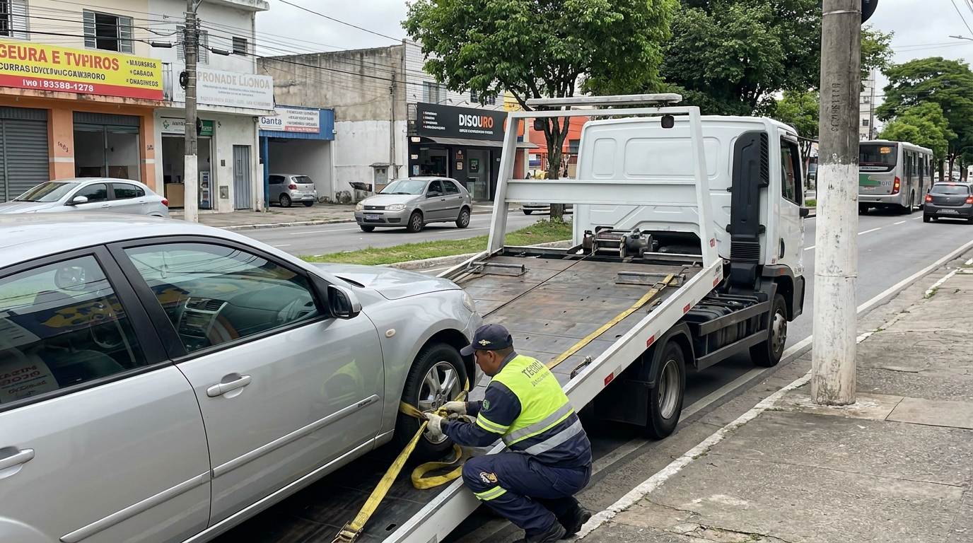 Transporte de Automóvel em Praia Grande‑SP
